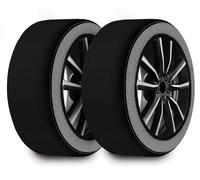 DAC Auto Schneesocken Textil Schneeketten SET mit Zulassung ABE Größe 215/60 R18
