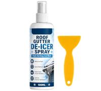 Dach-Eisschmelzspray Schützende langanhaltende, Anti-Verstopfungs-Lösung | Compact -Enteisungsspray Hausbesitzer, Senioren Hüttenbesitzer kalte, Jahreszeit Traufen Garten, Versatile