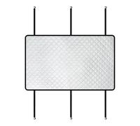 Dachabdeckung zum Schieben - Sichtfenster | Sonnenschutz für Auto | Tarpauline mit elastischem Dach mit UV-Abwehr für Camping, Outdoor, LKW, Wohnmobil | Schutz