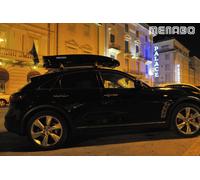 Menabo Dachbox Mania 320 schwarz glänzend