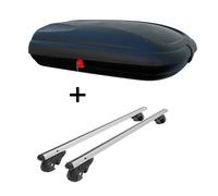Dachbox CA320L carbonl.+Alu Träger 004L für Merc EKlasse T-Modell S210 96-'03