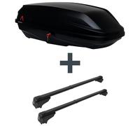 Dachbox G3 BiCube 300+ + Dachträger G3 Clop infinity für VW Tiguan Typ 5N TOP