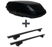 Dachbox G3 BiCube 400+ + Dachträger G3 Clop für Mercedes GLK Typ X204 NEU