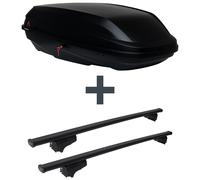 Dachbox G3 BiCube 400+ + Dachträger G3 Clop für Mercedes GLK Typ X204 NEU