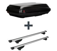 Dachbox G3 BiCube 520+ + Dachträger G3 Clop airflow für Mercedes GLK Typ X204 FP