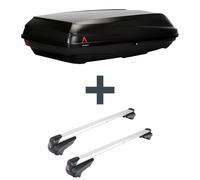 Dachbox G3 BiCube 520+ + Dachträger G3 Clop infinity für Mercedes GLK Typ X204