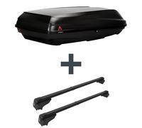 Dachbox G3 BiCube 520+ + Dachträger G3 Clop infinity für VW Tiguan Typ 5N TOP