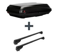 Dachbox G3 BiCube 520+ + Dachträger G3 Clop infinity für VW Tiguan Typ 5N TOP