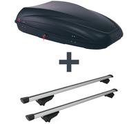 Dachbox G3 Krono 400 + Dachträger G3 Clop airflow für Jeep Cherokee Typ KL NEU