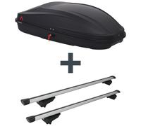 Dachbox G3 Spark 320 + Dachträger G3 Clop airflow für VW Tiguan Typ 5N NEU