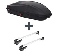 Dachbox G3 Spark 320 + Dachträger G3 Clop infinity für VW Tiguan Typ 5N NEU Set