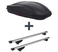 Dachbox G3 Spark 400 + Dachträger G3 Clop airflow für Ford Focus Turnier IV HP