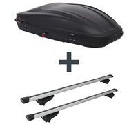 Dachbox G3 Spark 400 + Dachträger G3 Clop airflow für VW Tiguan Typ 5N NEU