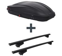 Dachbox G3 Spark 400 + Dachträger G3 Clop für Ford Focus Fliessheck IV Typ HN FP