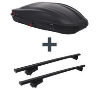 Dachbox G3 Spark 400 + Dachträger G3 Clop für Opel Zafira Tourer C Typ P12 NEU