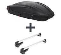 Dachbox G3 Spark 400 + Dachträger G3 Clop infinity für Volvo V50 Kombi 545 NEU