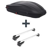 Dachbox G3 Spark 400 + Dachträger G3 Clop infinity für VW Tiguan Typ 5N NEU Set