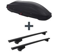 Dachbox G3 Spark 420 + Dachträger G3 Clop für VW Tiguan Typ 5N NEU