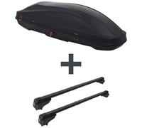 Dachbox G3 Spark 420 + Dachträger G3 Clop infinity für VW Tiguan Typ 5N NEU
