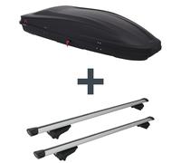 Dachbox G3 Spark 480 + Dachträger G3 Clop airflow für Opel Zafira Tourer C P12