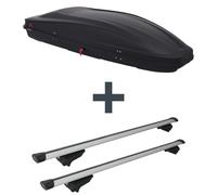 Dachbox G3 Spark 480 + Dachträger G3 Clop airflow für VW Tiguan Typ 5N NEU