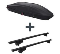 Dachbox G3 Spark 480 + Dachträger G3 Clop für Opel Zafira Tourer C Typ P12 NEU