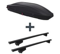 Dachbox G3 Spark 480 + Dachträger G3 Clop für VW Tiguan Typ 5N NEU