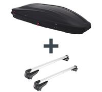 Dachbox G3 Spark 480 + Dachträger G3 Clop infinity für Ford Focus Turnier III