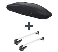 Dachbox G3 Spark 480 + Dachträger G3 Clop infinity für Mercedes GLK Typ X204 TOP