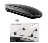 Dachbox MAA400Ltr+Dachträger VDP Delta für für VW Transporter/Multivan T6 ab15