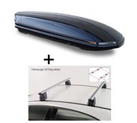 Dachbox MAA460Ltr+Dachträger VDP Delta für für VW Transporter/Multivan T6 ab15