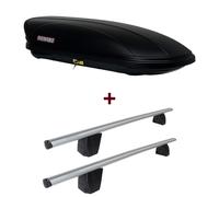 Dachbox Menabo Marathon 400 + Dachträger Menabo Delta für Seat Ibiza Fl. V KJ1