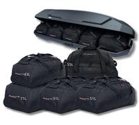 Dachbox Taschen Set Oraganizer KJUST Kompatibel mit THULE FORCE 3 XXL SPORT