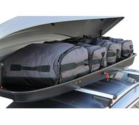 Dachbox Taschenset mit 4 Taschen - Packtaschen für Dachgepäckträger [3X 60×32×30cm + 1x aerodynamisch] spritzwassergeschützt, Organizer Set für Dachboxen bis 400L / 190cm | Cover It 50111
