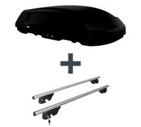 Dachbox Thule Force 3 M + Dachträger Menabo Sherman für BMW 5er Touring E39 Top