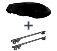 Dachbox Thule Force 3 M + Dachträger Menabo Sherman für Subaru Tribeca Typ B9 NP