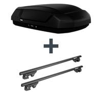 Dachbox Thule Force 3 S + Dachträger Menabo Sherman für VW Golf V Variant 1K5