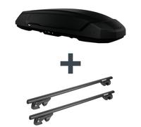 Dachbox Thule Force 3 XXL Sport + Dachträger Menabo für Mercedes GLE SUV W166 NP