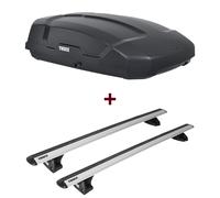 Dachbox Thule Force XT S + Dachträger Thule für Mercedes GLC SUV Typ X254