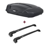 Dachbox Thule Force XT S + Dachträger Thule für VW Passat Alltrack Kombi B8 3G5