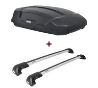 Dachbox Thule Force XT S + Dachträger Thule WingBar Edge für BMW 3er Touring E91