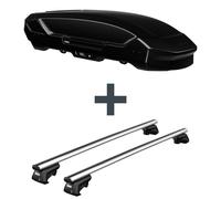 Dachbox Thule Motion 3 Sport + Dachträger Thule SmartRack XT für Ford Windstar