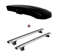 Dachbox Thule Vector Alpine + Dachträger für Opel Zafira Tourer C Typ P12 set