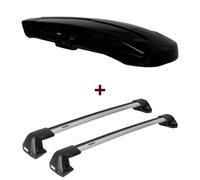 Dachbox Thule Vector Alpine + Dachträger Thule für Hyundai Santa Fe III Typ DM