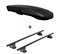 Dachbox Thule Vector Alpine + Dachträger Thule für Mercedes CLA Kombi X118 top