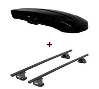 Dachbox Thule Vector Alpine + Dachträger Thule für Porsche Cayenne Typ 9PA/955