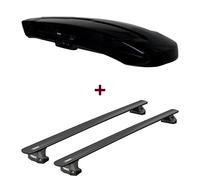 Dachbox Thule Vector Alpine + Dachträger Thule für Porsche Taycan Typ Y1A set