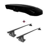 Dachbox Thule Vector Alpine + Dachträger Thule für VW Jetta IV 162/163 set