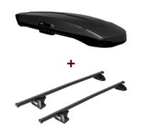 Dachbox Thule Vector Alpine + Dachträger Thule SquareBar für Mazda CX-30 Typ DM