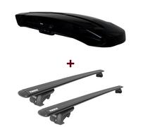 Dachbox Thule Vector Alpine + Dachträger Thule WingBar EVO für Mercedes GLK X204